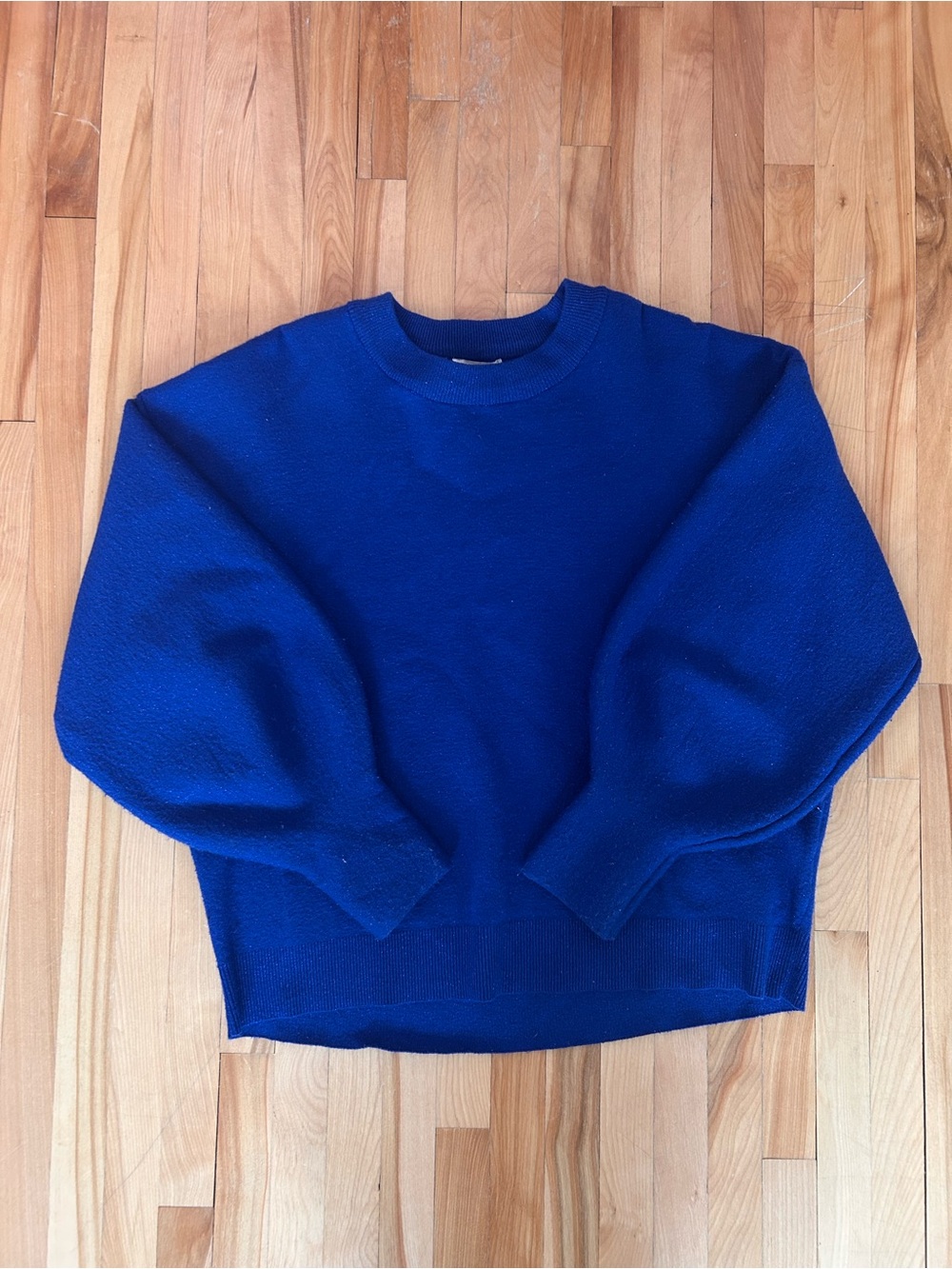 H&M Deep Blue Crewneck Sweater